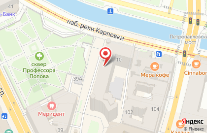 Магазин оливковых масел Оливия в Петроградском районе на карте
