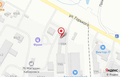 Автомаркет Штормавто-Pole Position на улице Горького на карте