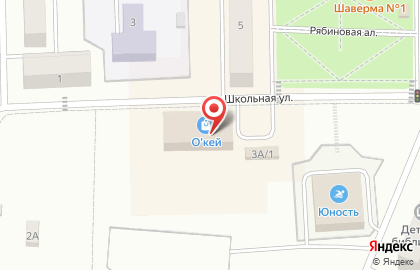 Магазин алкогольных напитков Лион на Школьной улице на карте