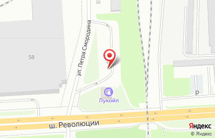 ОАО Банкомат, КБ Петрокоммерц на шоссе Революции на карте