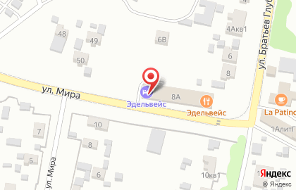 Ресторанно-гостиничный комплекс Эдельвейс на карте