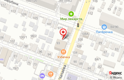 Этажи в Кировском районе на карте