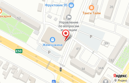 Цифровой гипермаркет DNS на Белореченской улице на карте
