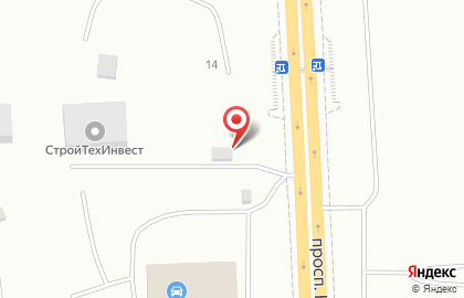Шиномонтажная мастерская Стройтехинвест на проспекте Котельникова на карте