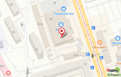 Ковровый центр Енисей в Екатеринбурге на карте