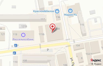 Торговый центр Авангард на улице Карла Маркса на карте