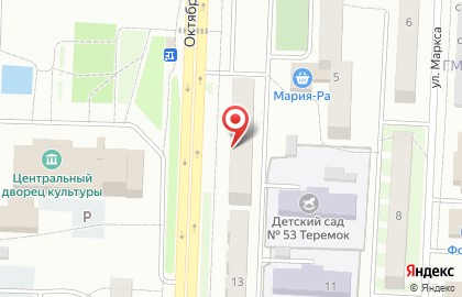 Магазин Классик на Октябрьской улице на карте
