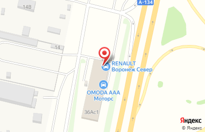 Автосалон ААА Моторс на карте