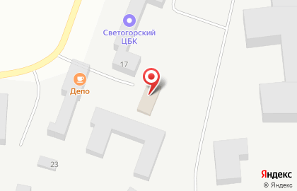 Эссити, торговая компания, Светогорский филиал на карте