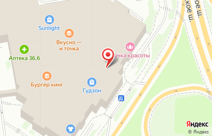Федеральная сеть магазинов оптики Айкрафт в ТЦ Гудзон на карте