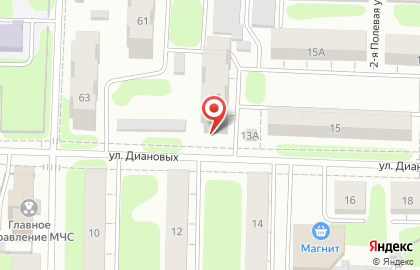 Продовольственный магазин Фасоль в Иваново на карте