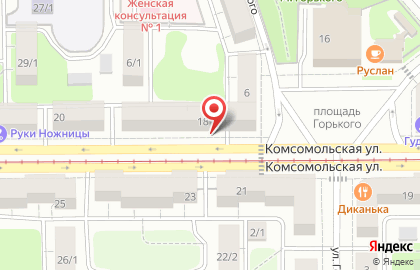 Центр слухопротезирования МастерСлух в Ленинском районе на карте