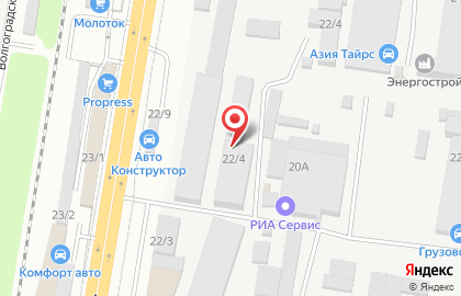 Чистый Сервис, ЗАО в Прикубанском округе на карте