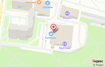 Фитнес-клуб MyFitlab в Центральном Чертаново на карте