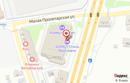 Банкетный зал Тверской на карте