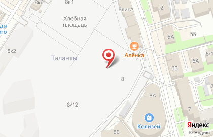 АЛИСА на Хлебной площади на карте