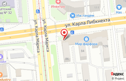 Салон оптики ЛинзОчки в Первомайском районе на карте