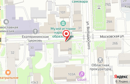 Отдельный судебный состав Пермского гарнизонного военного суда на карте