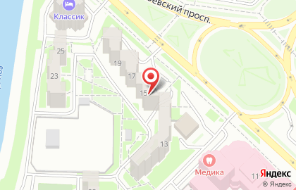 Медицинский центр красоты и здоровья Шарм LUX на Кузнецкстроевском проспекте на карте