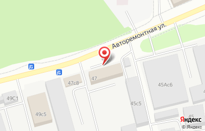 Приоритет на Авторемонтной улице на карте