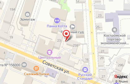 АКБ Мособлбанк на Советской улице на карте