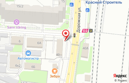 Супермаркет Отличный на карте