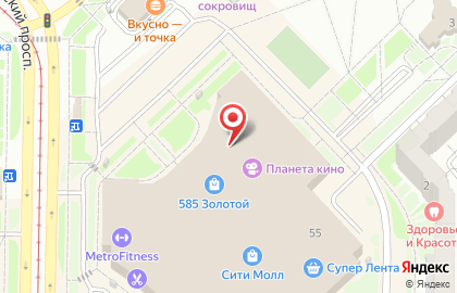 Магазин одежды Снежная Королева в Центральном районе на карте
