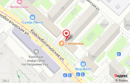 Аптека Здравсити на Краснобогатырской улице на карте