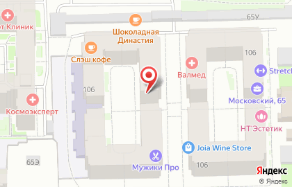 Пейнтбольный клуб Дельта на Московском проспекте на карте