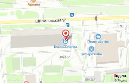 Комиссионный магазин компьютеров и мобильных телефонов КомиССионка в Москве на карте