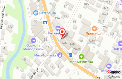 Магазин бытовой химии в Лазаревском районе на карте