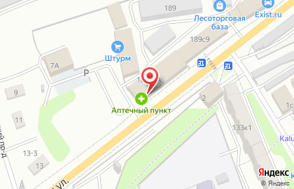 Магазин красок Флюггер на Тульской улице на карте
