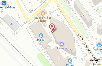 Магазин постоянных распродаж Галамарт на улице Академика Павлова на карте