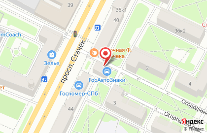 Салон красоты Сочи на проспекте Стачек на карте