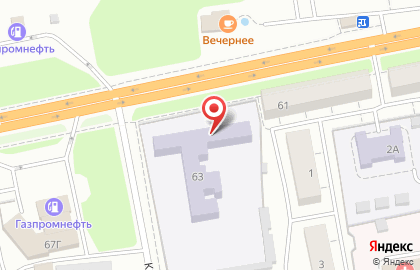 Вечерняя (сменная) общеобразовательная школа №6 на Свердловской улице на карте