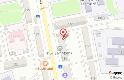 Отдел государственной статистики в г. Тольятти на карте
