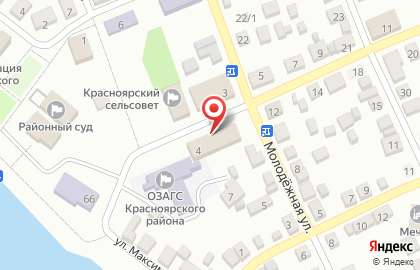 Россельхозбанк в Астрахани на карте