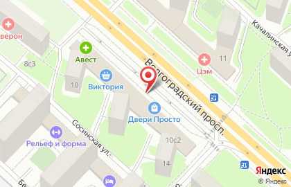 Магазин Автомаг в Москве на карте