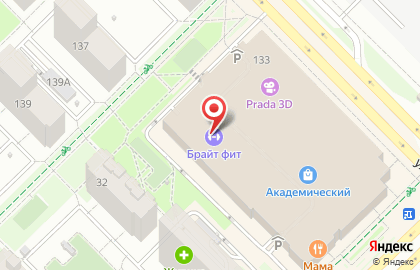 Академия гимнастики секция детской спортивной гимнастики на улице Краснолесья на карте