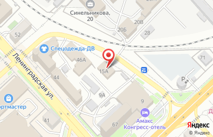 Центр охраны объектов топливно-энергетического комплекса отдел по Хабаровскому краю на карте