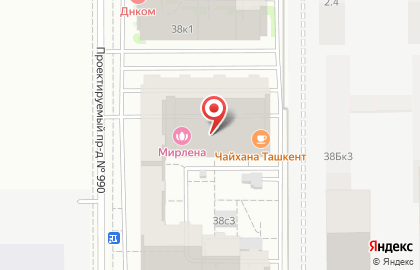 Ренессанс в Москве на карте