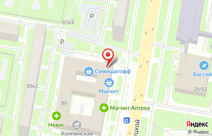 Ателье по пошиву и ремонту одежды в Санкт-Петербурге на карте