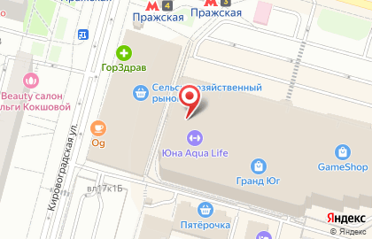 Кухонная Студия Мария на Пражской на карте