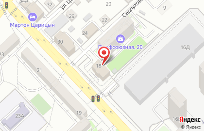 Патронажная служба Открытая Дверь в Ворошиловском районе на карте