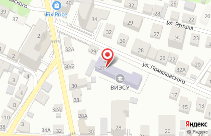 Воронежский институт экономики и социального управления на карте