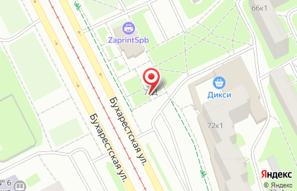 Биолайф Экспресс на Бухарестской улице на карте