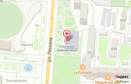 Курская областная универсальная научная библиотека имени Н. Н. Асеева на карте