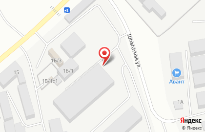 Торгово-производственная компания Мапеи на Шпагатной улице в Арамиле на карте