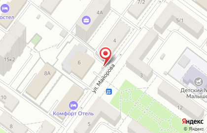 Торговый автомат Ярославская Акватория в Красноперекопском районе на карте
