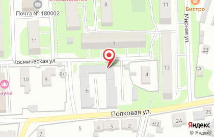 Военный городок, ООО на карте